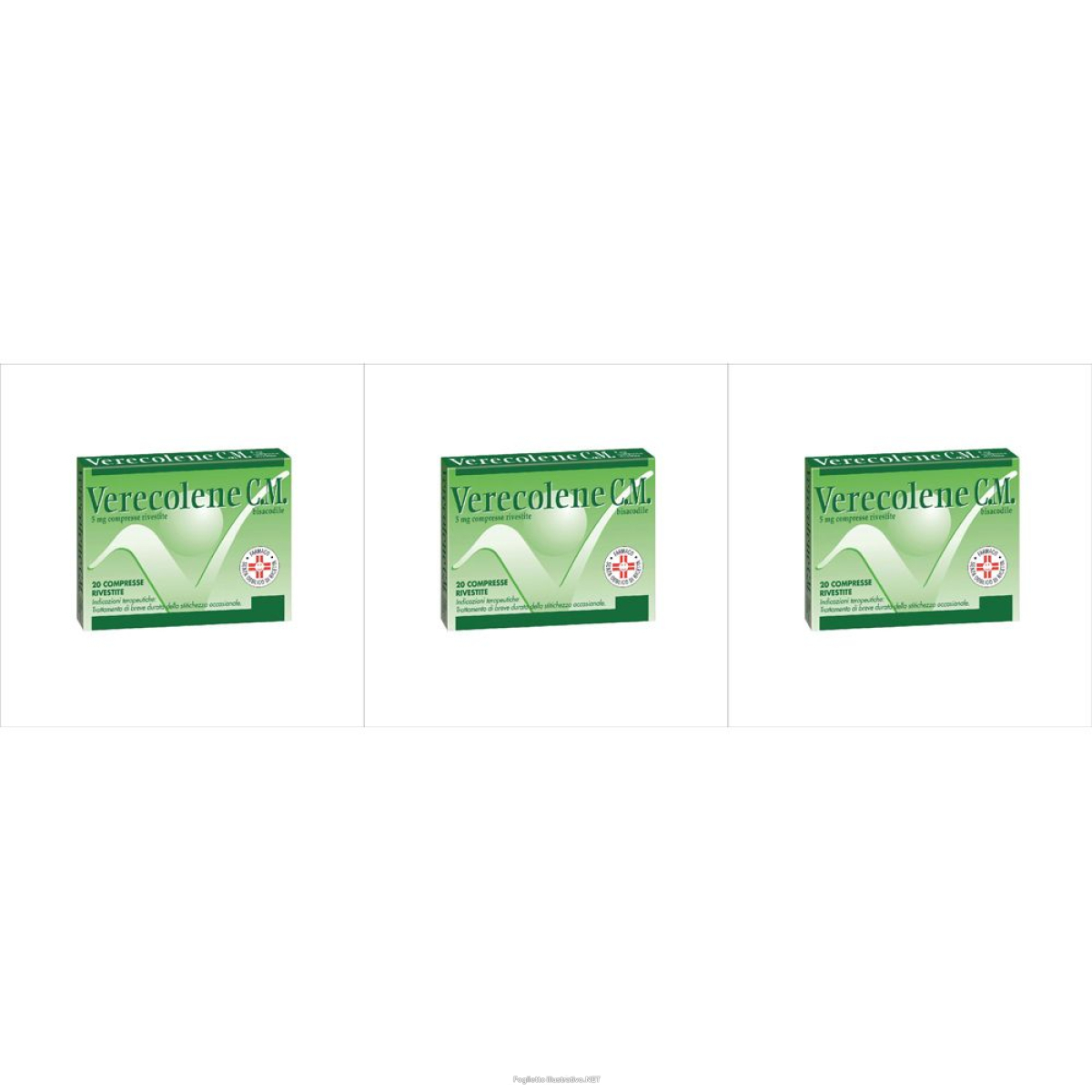 Trova Offerte di verecolene c.m. set da 3 3x20 pz compresse rivestite con film e compra online