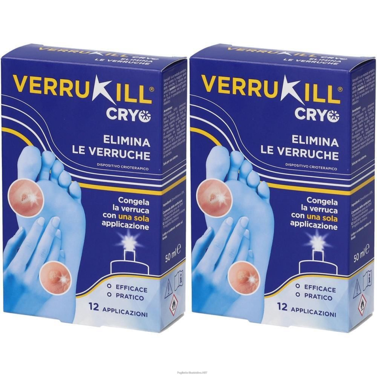 Trova Offerte di verrukill® spray 2x50 ml e compra online