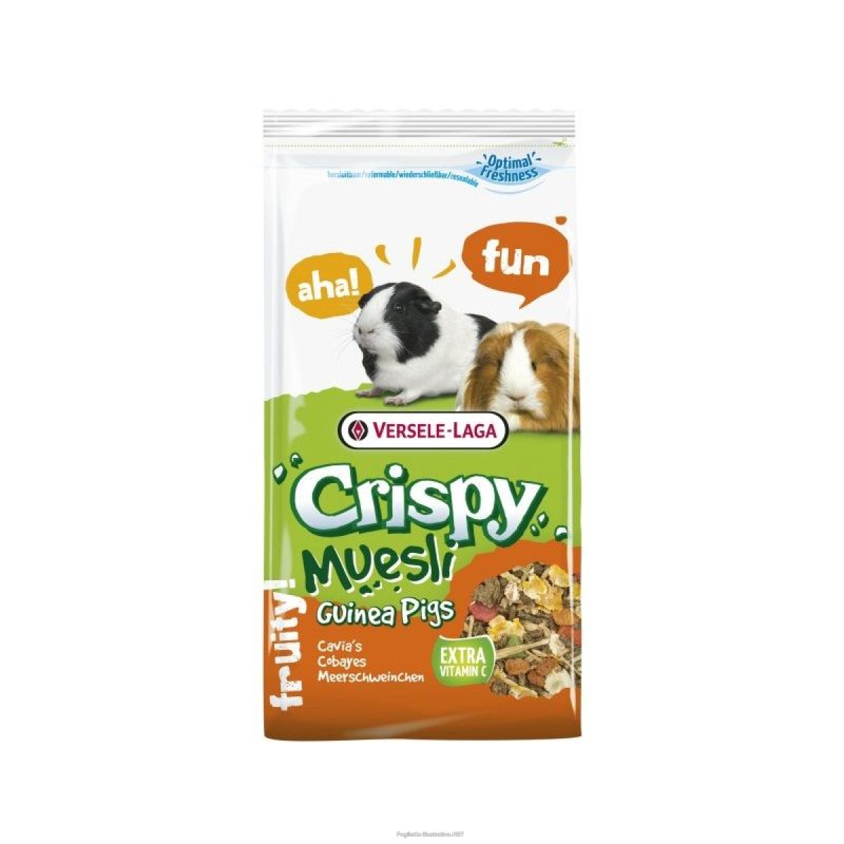 Trova Offerte di Versele Laga Mangime Porcellini d'India Cavie Crispy Muesli 400 g e compra online