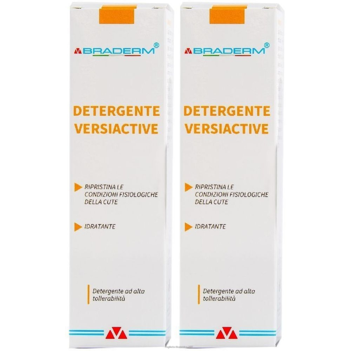 Trova Offerte di versiactive detergente corpo 200 ml braderm set da 2 2x200 ml e compra online