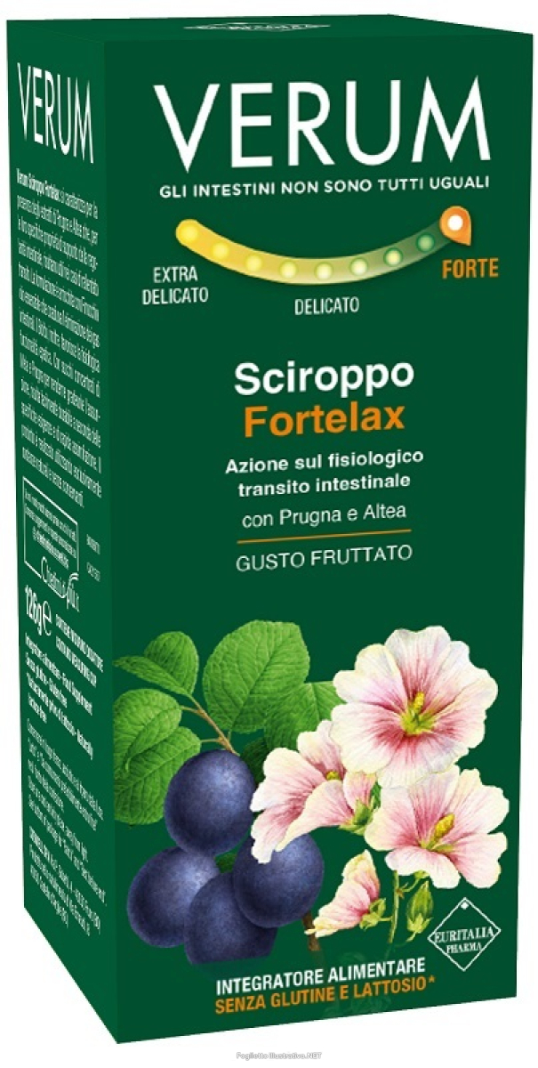 Trova Offerte di verum fortelax sciroppo fruttato 126 g new e compra online