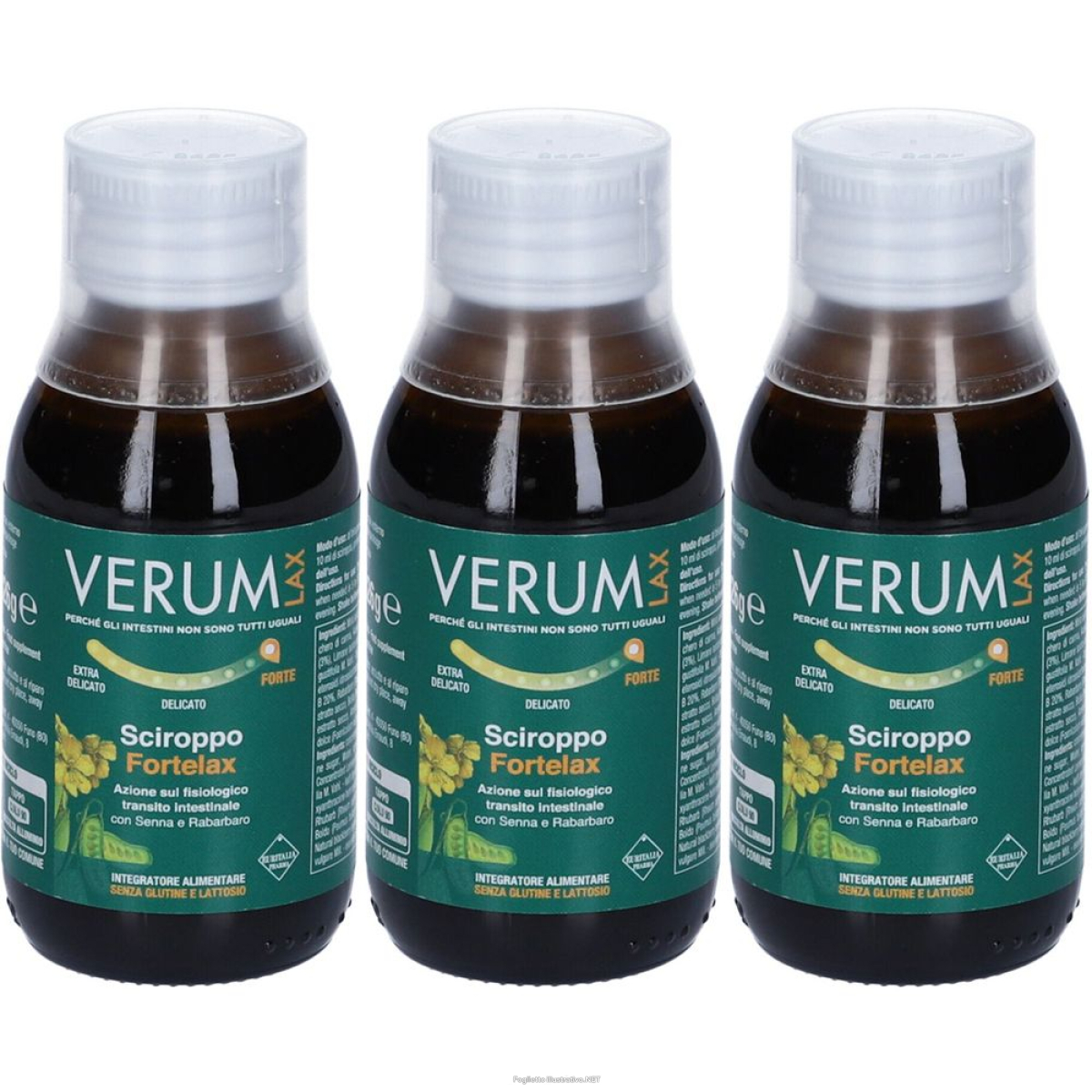 Trova Offerte di verum fortelax sciroppo set da 3 3x126 g e compra online