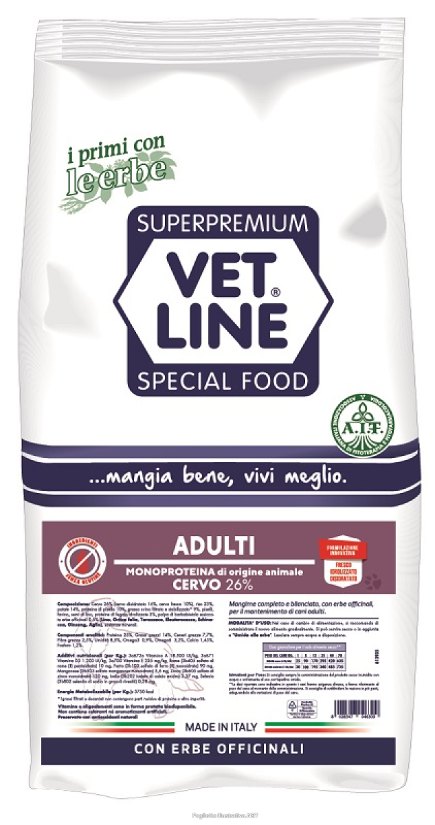 Trova Offerte di vet line adulti cervo 3 kg e compra online