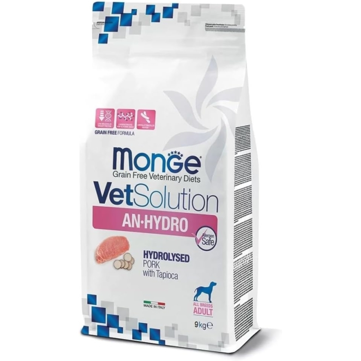 Trova Offerte di Vetsolution an-hydro maiale - alimento dietetico completo per cani con intolleranze alimentari 9 kg e compra online