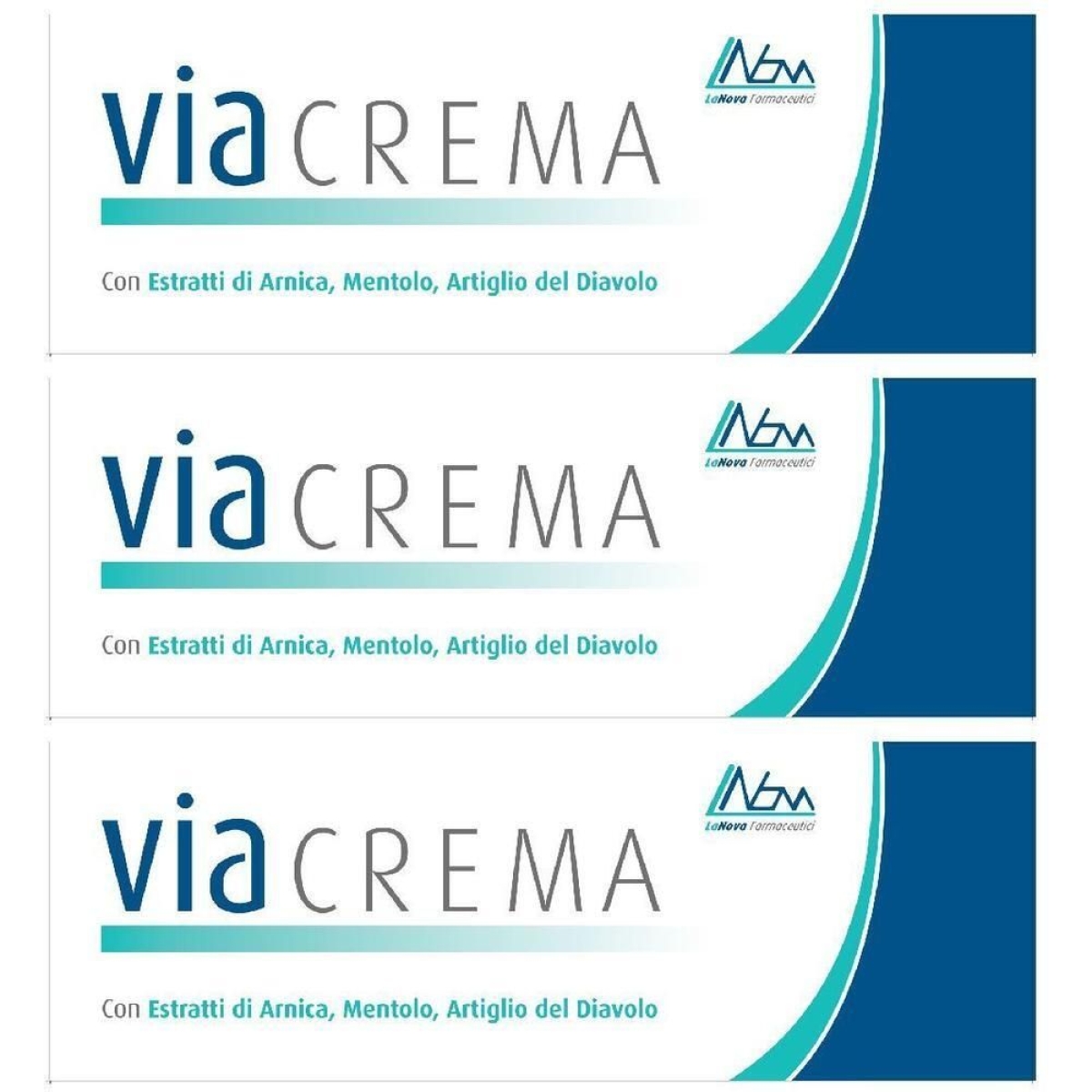 Trova Offerte di via crema 3x100 ml e compra online