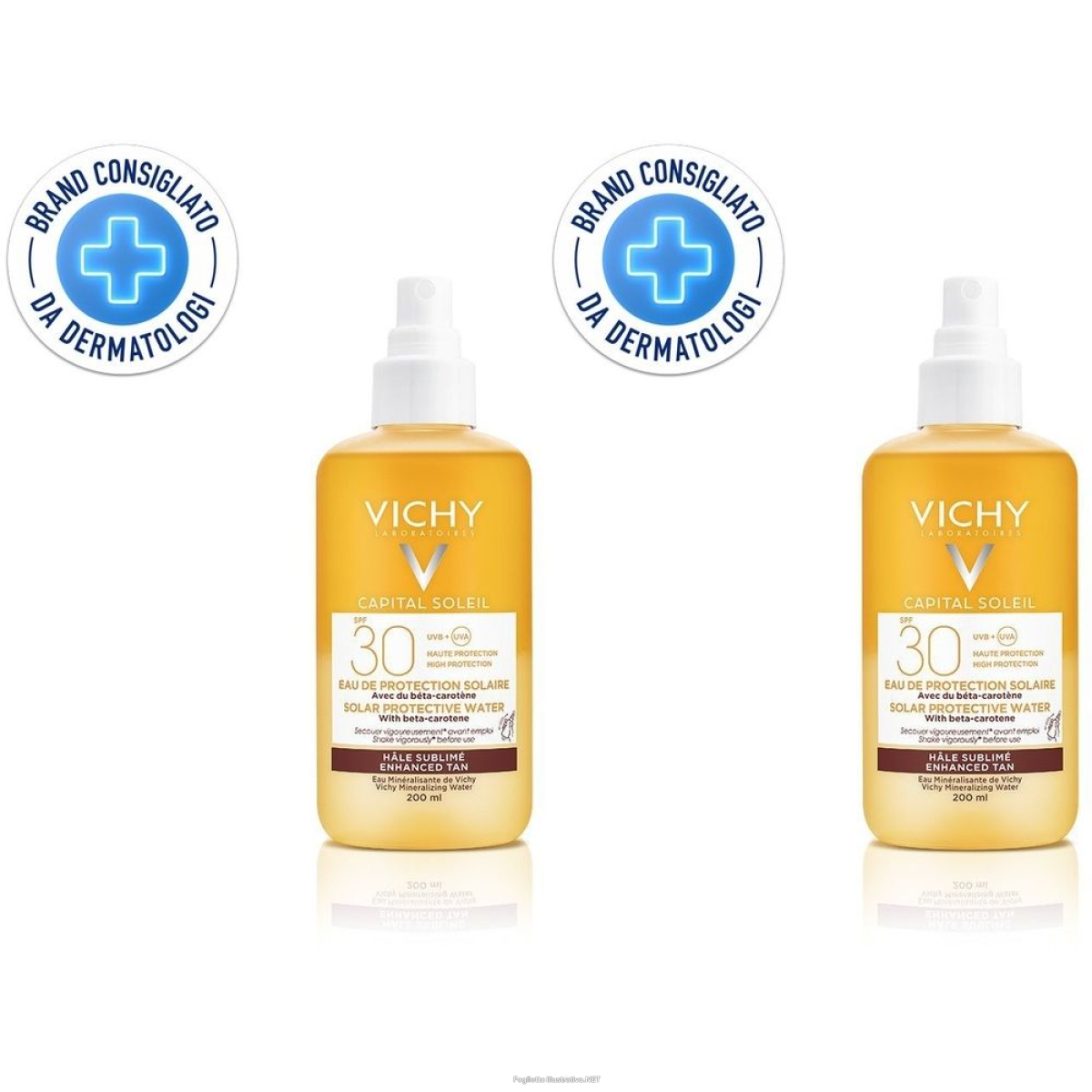 Trova Offerte di vichy capital soleil acqua solare protettiva abbronzatura intensa spf e compra online