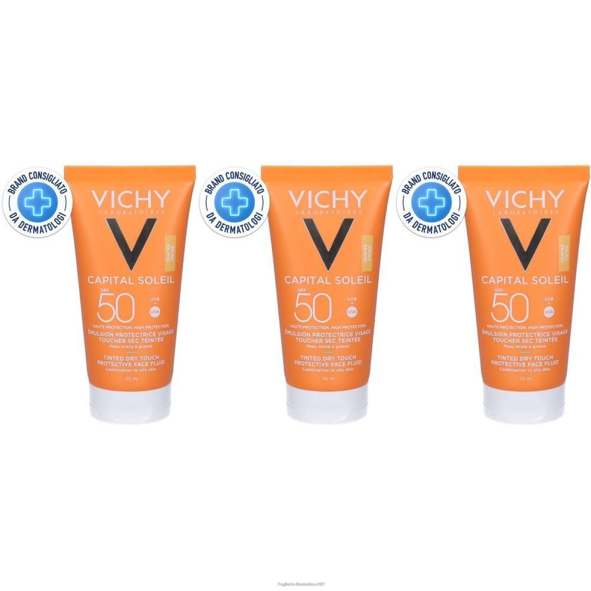 Trova Offerte di vichy capital soleill bb emulsione colorata - effetto asciutto e mat s e compra online
