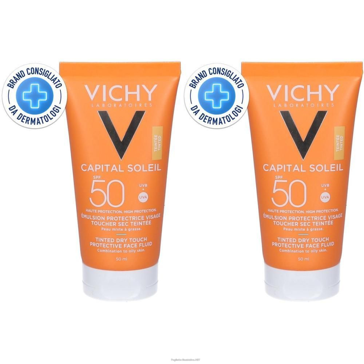 Trova Offerte di vichy capital soleill bb emulsione colorata - effetto asciutto e mat s e compra online