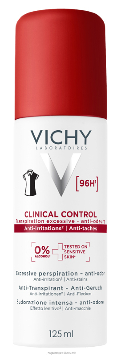 Trova Offerte di vichy clinical control deodorante anti-traspirante 96 ore sudorazione intensa spray 125ml e compra online
