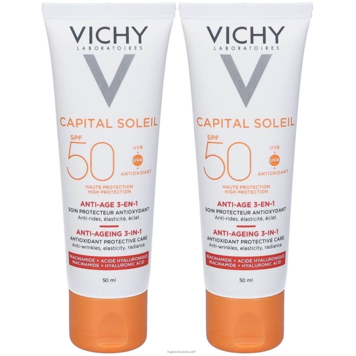Trova Offerte di vichy crema viso anti-età 3 in 1 abbronzatura intensa spf 50 ml set e compra online