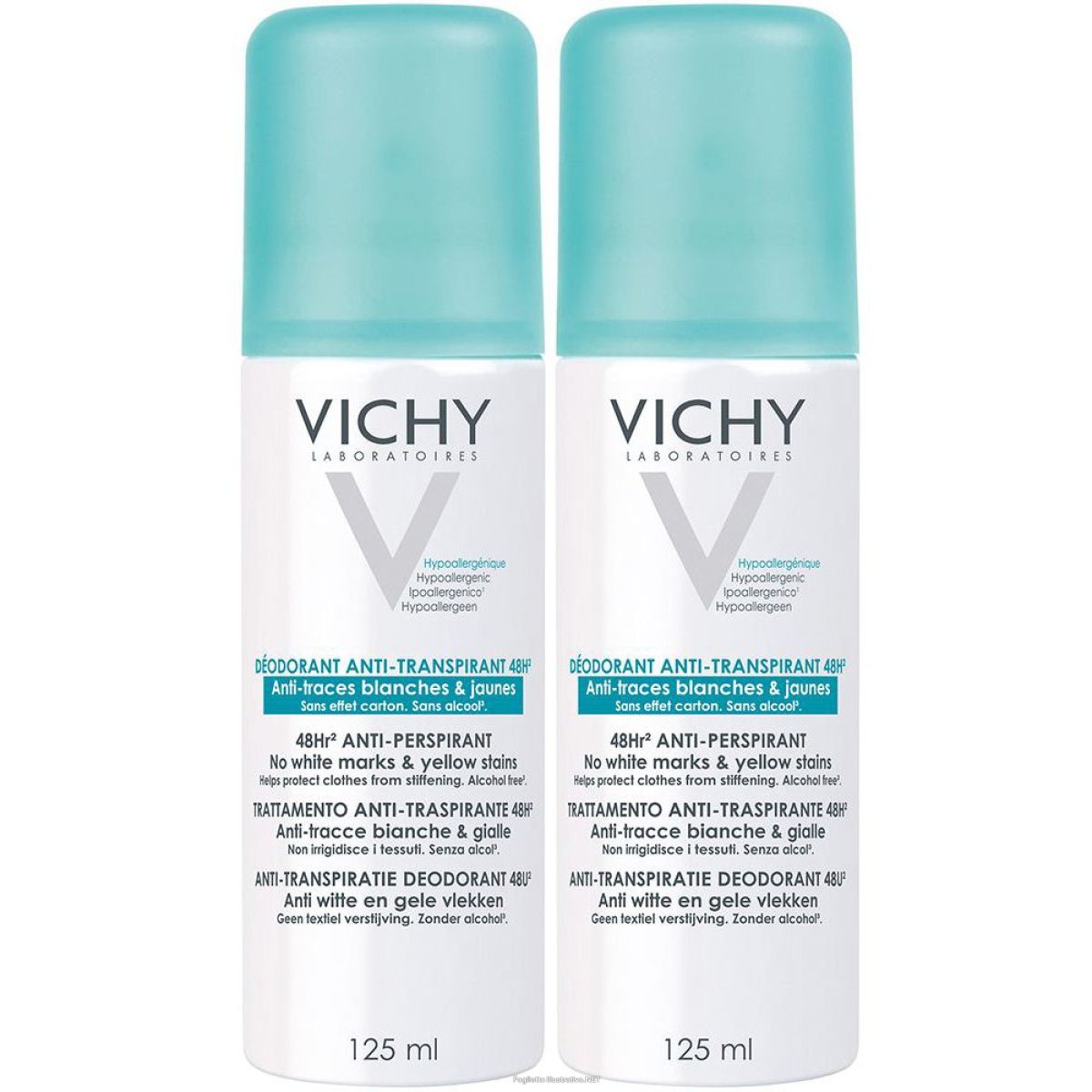 Trova Offerte di vichy deodorante aerosol antitraspirante 125 ml set da 2 2x125 deod e compra online
