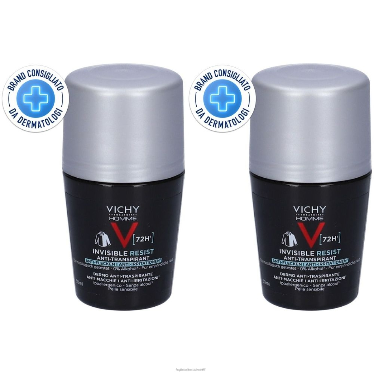 Trova Offerte di vichy deodoranteinvisibile - roll-on anti-macchie, per uomo 50 ml effi e compra online