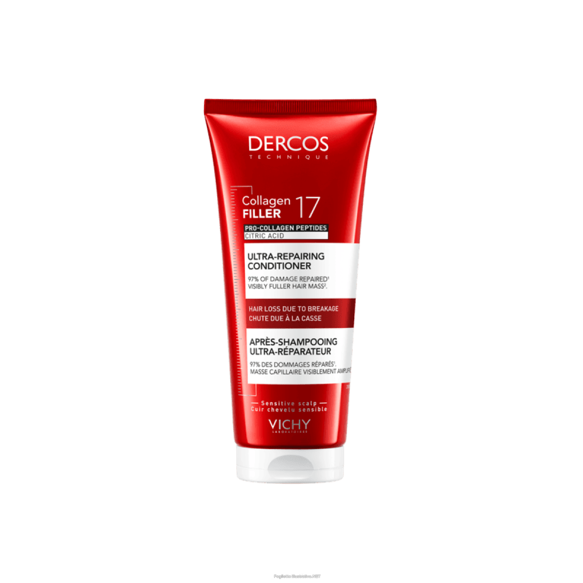 Trova Offerte di vichy dercos collagen 17 balsamo riparatore, emulsione ultraleggera adatto a tutti i tipi di capelli, 200ml e compra online