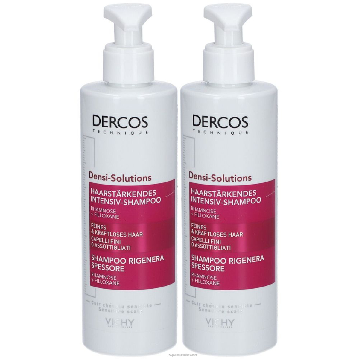 Trova Offerte di vichy dercos densisolution shampoo set da 2 2x250 ml e compra online