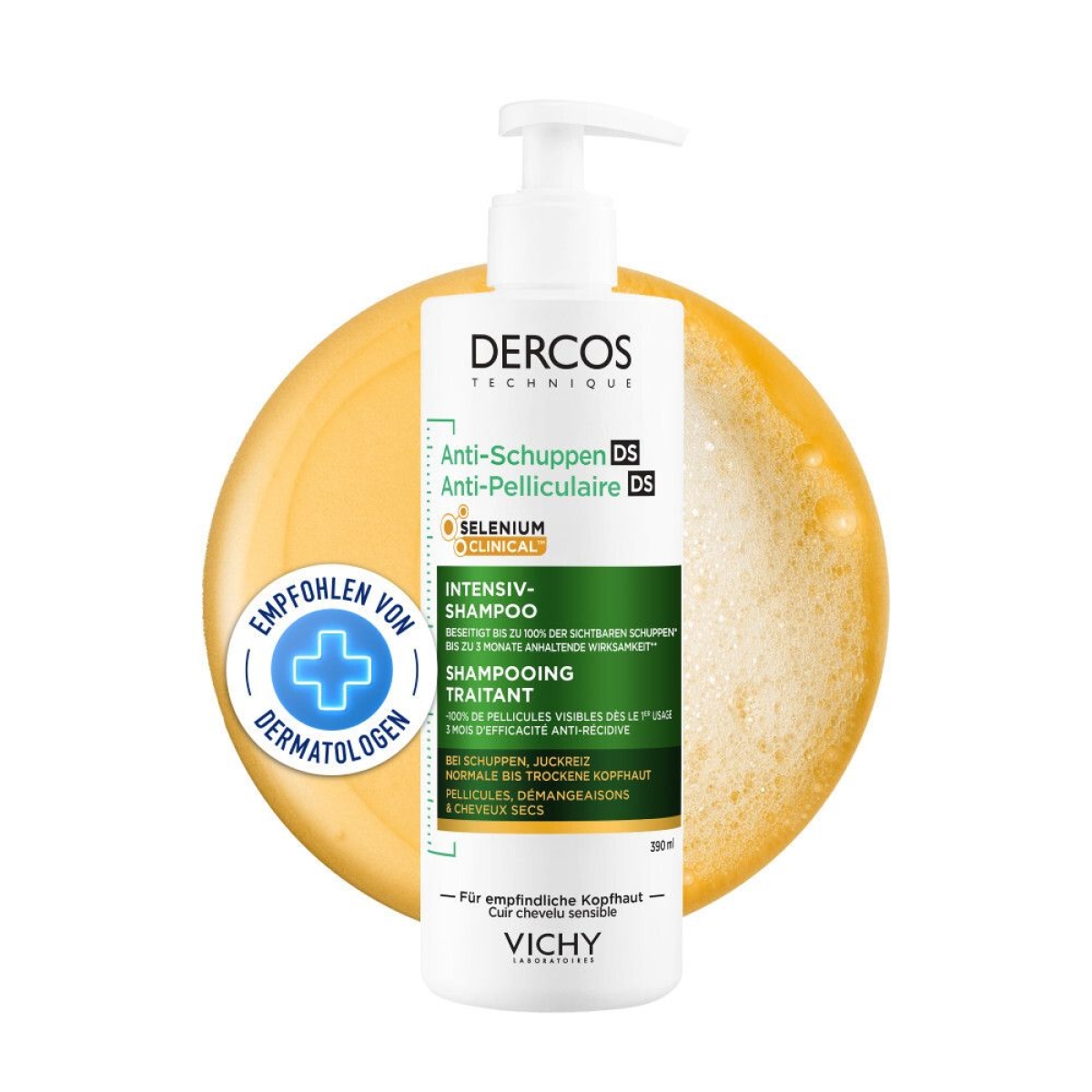 Trova Offerte di Vichy dercos shampoo antiforfora 390 ml e compra online