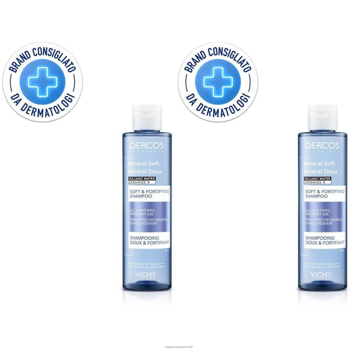 Trova Offerte di Vichy Dercos Shampoo Dolcezza Minerale Dolce Fortificante per un Uso Q e compra online