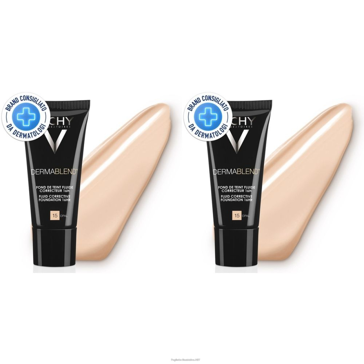 Trova Offerte di vichy dermablend fondotinta correttore fluido 16h tonalità 15 opal 30 e compra online