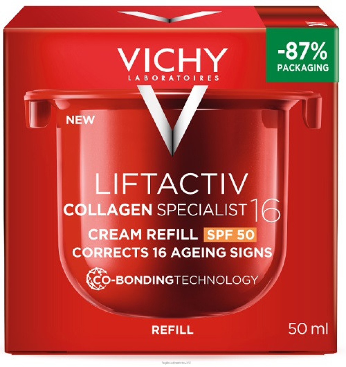 Trova Offerte di vichy liftactiv collagen specialist 16 ricarica crema viso spf50  - refill crema viso antirughe - 50 ml e compra online