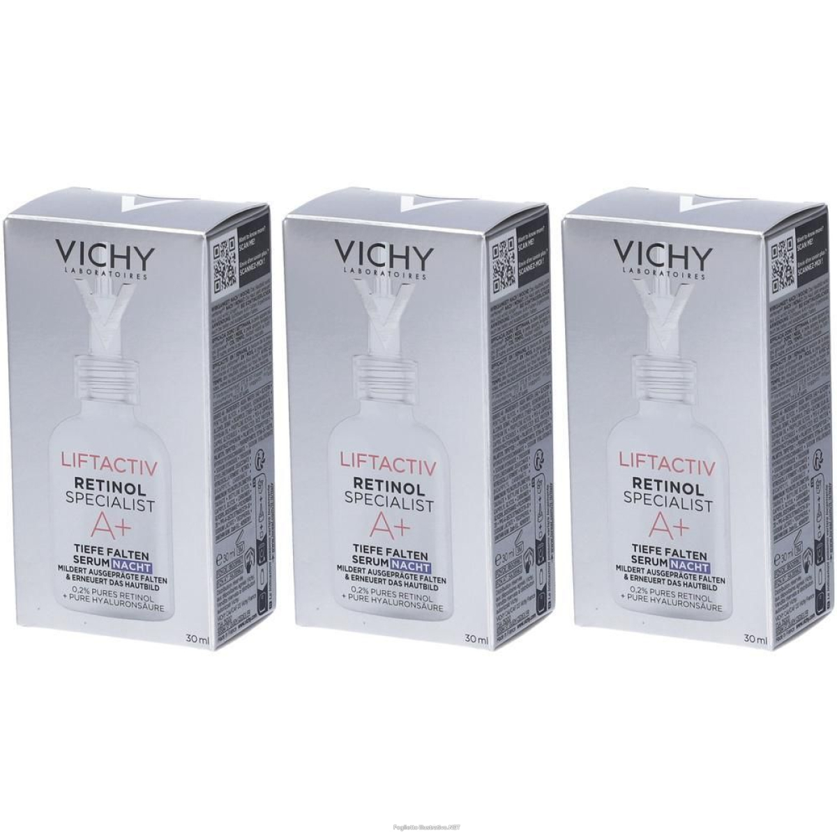 Trova Offerte di vichy liftactiv retinol specialist a+ siero notte rughe profonde 3x30 e compra online