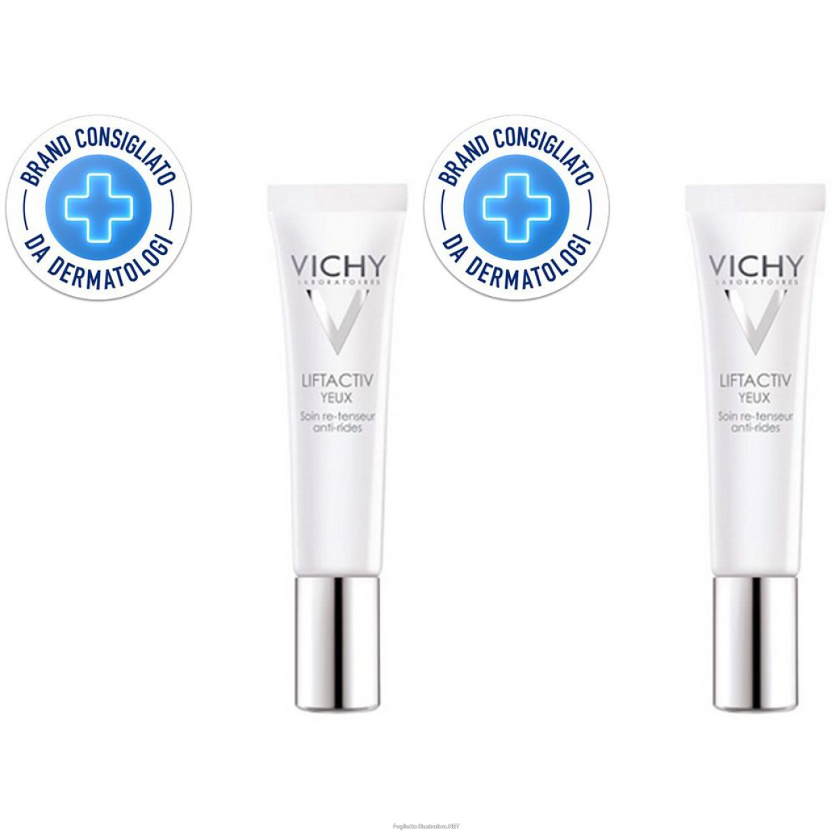 Trova Offerte di vichy liftactiv supreme contorno occhi antirughe 15 ml set da 2 2x15 m e compra online
