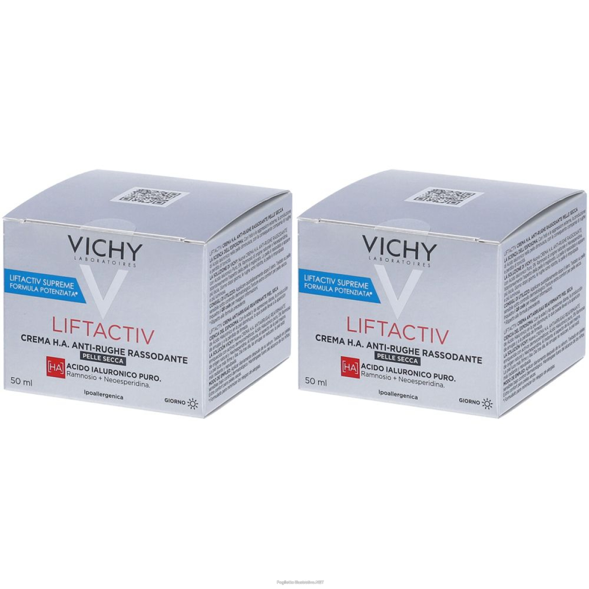 Trova Offerte di vichy liftactiv supreme crema antietà per pelle secca 50 ml set da 2 e compra online