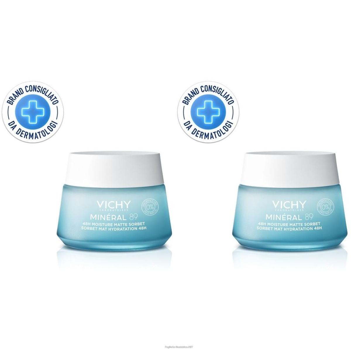 Trova Offerte di vichy minéral 89 gel sorbetto idratante 48h effetto mat per pelli mist e compra online