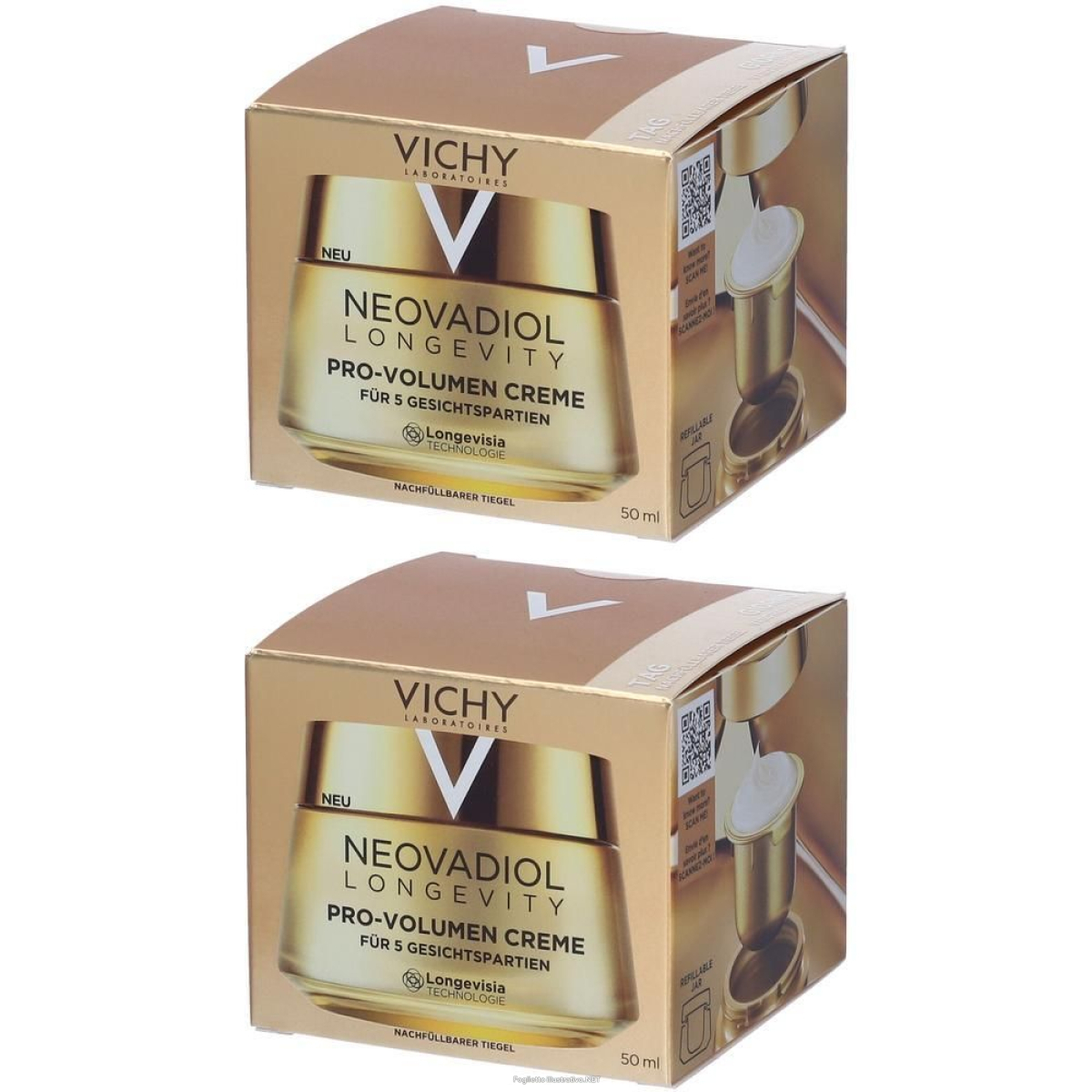 Trova Offerte di vichy neovadiol longevity crema volumizzante 2x50 ml e compra online