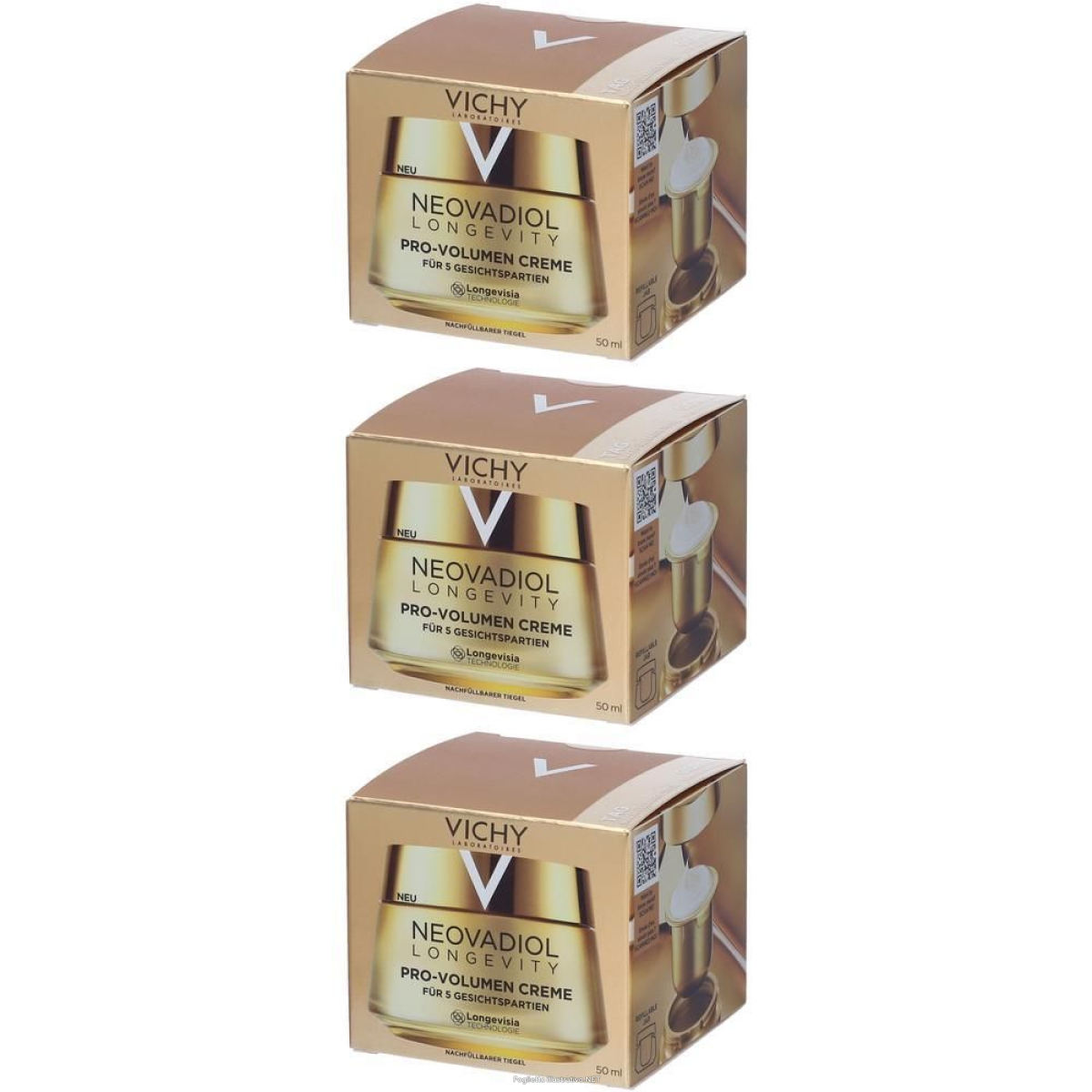 Trova Offerte di vichy neovadiol longevity crema volumizzante 3x50 ml e compra online