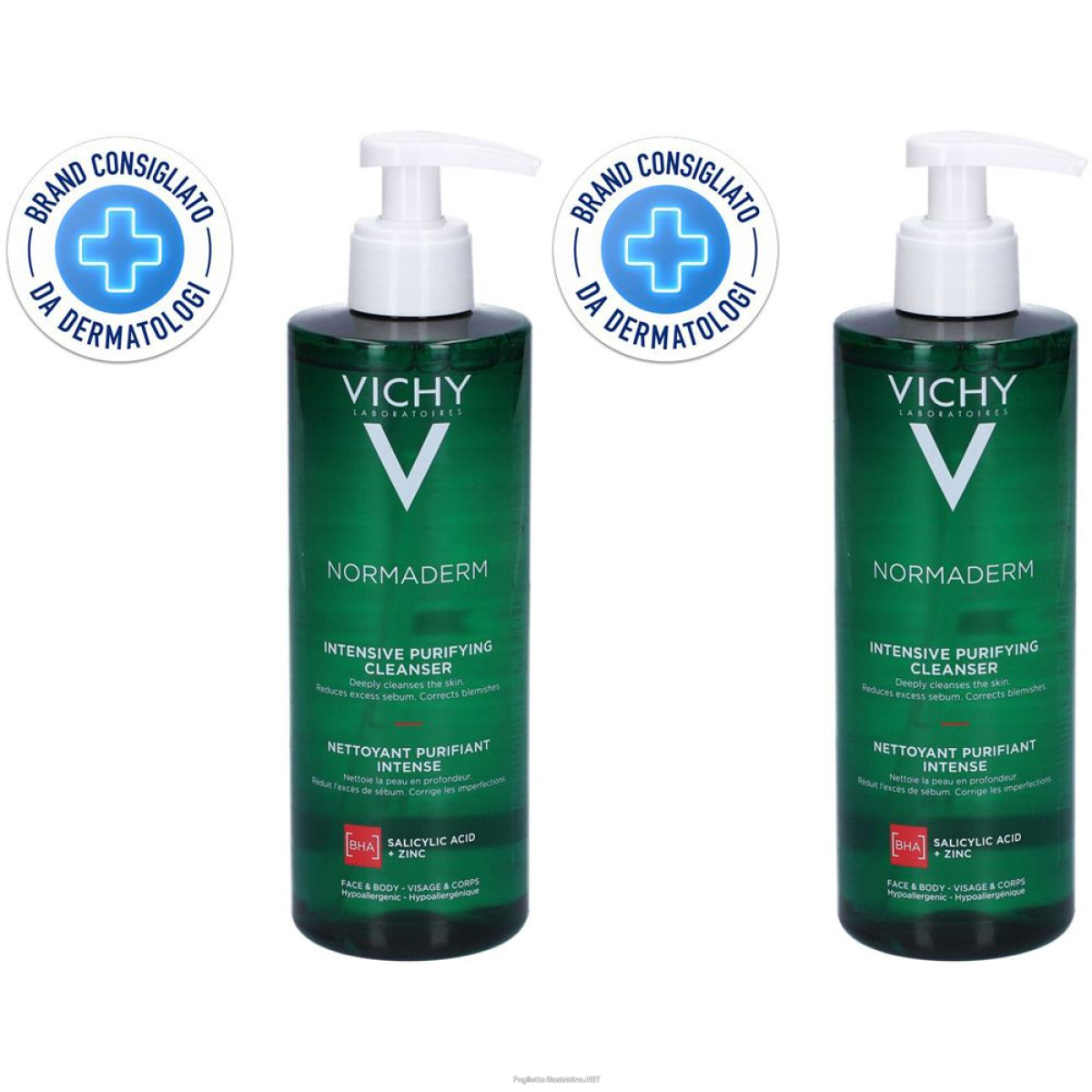 Trova Offerte di vichy normaderm phytosolution gel detergente purificante 400 ml set da e compra online