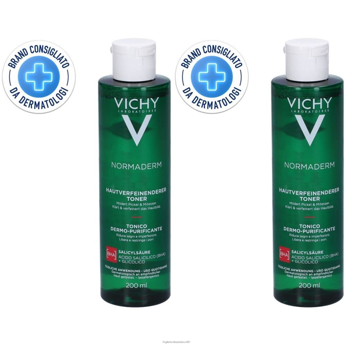 Trova Offerte di vichy normaderm tonico astringente purificante per pelli grasse a tend e compra online