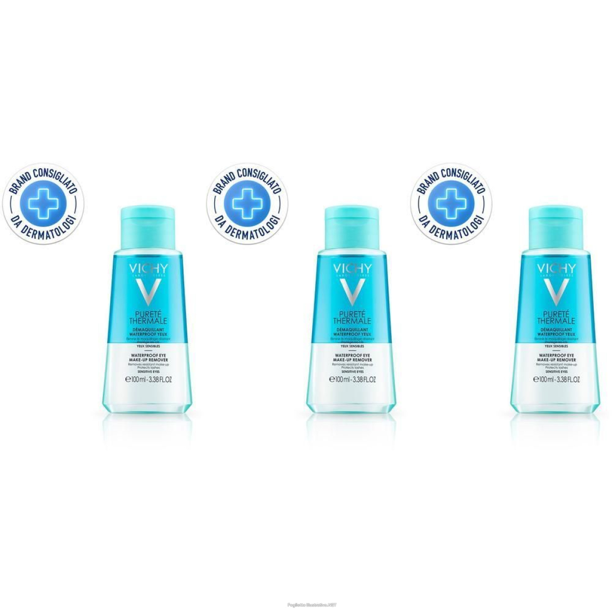Trova Offerte di vichy pureté thermale struccante occhi bifase waterproof 100 ml per oc e compra online