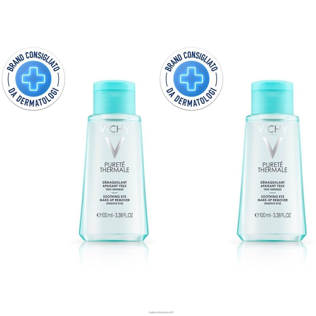 Trova Offerte di vichy struccante occhi lenitivo 100 ml set da 2 2x100 lozione viso e compra online