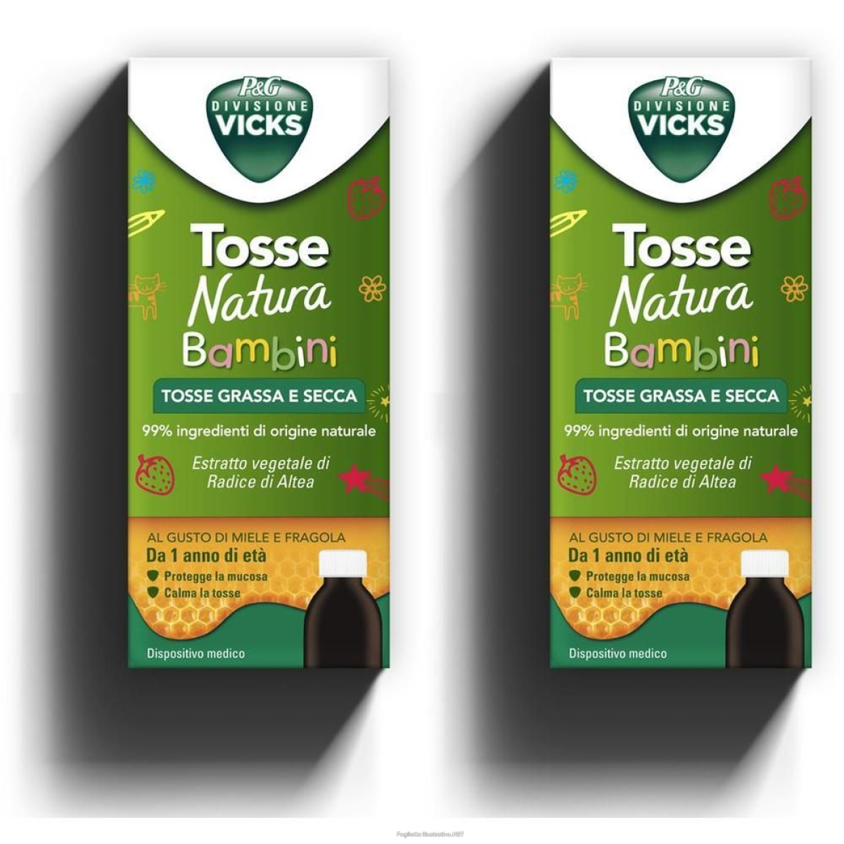 Trova Offerte di vicks tosse natura bambini grassa e secca gusto miele fragola e compra online