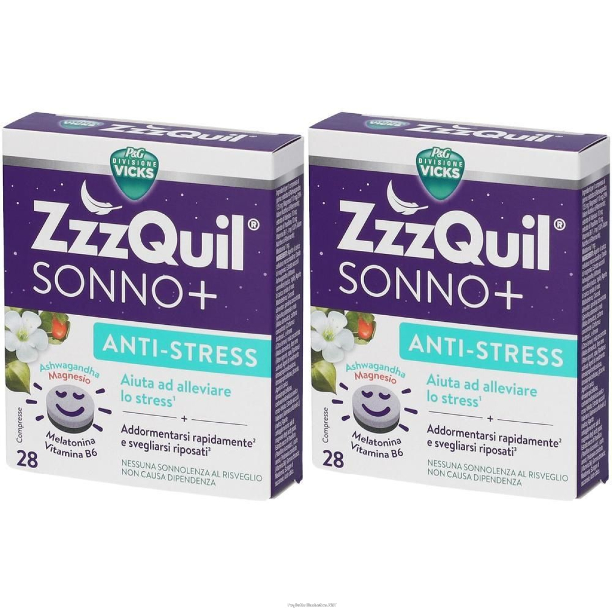 Trova Offerte di vicks zzzquil sonno+ compresse 2x21,8 g capsule e compra online
