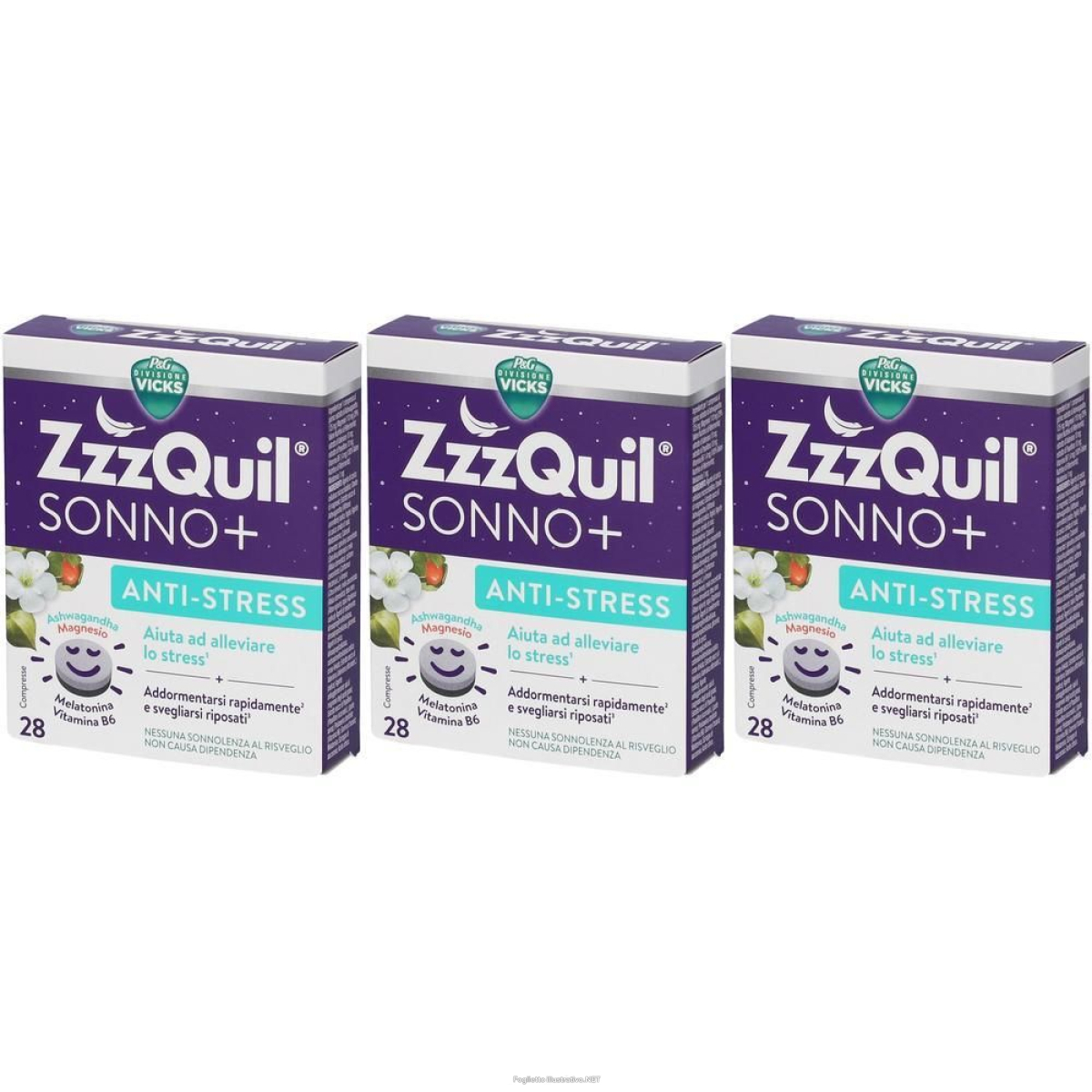 Trova Offerte di vicks zzzquil sonno+ compresse 3x21,8 g capsule e compra online