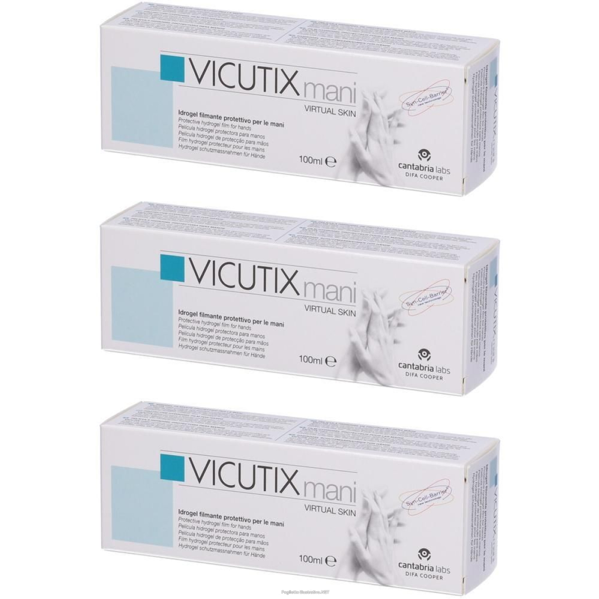 Trova Offerte di vicutix mani crema 3x100 ml e compra online