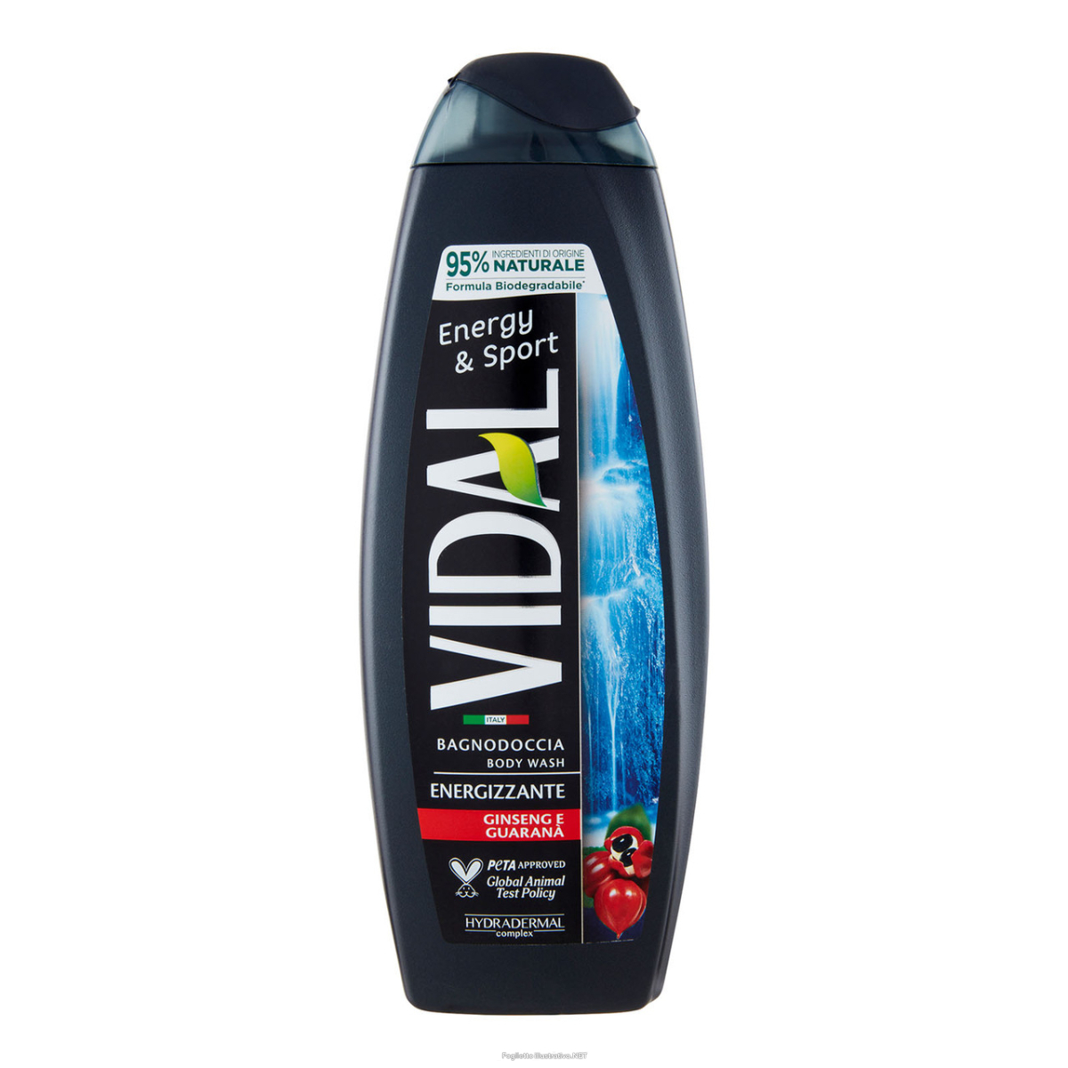 Trova Offerte di vidal - energy & sport - bagnodoccia energizzante - ginseng e guaranà 500 ml e compra online