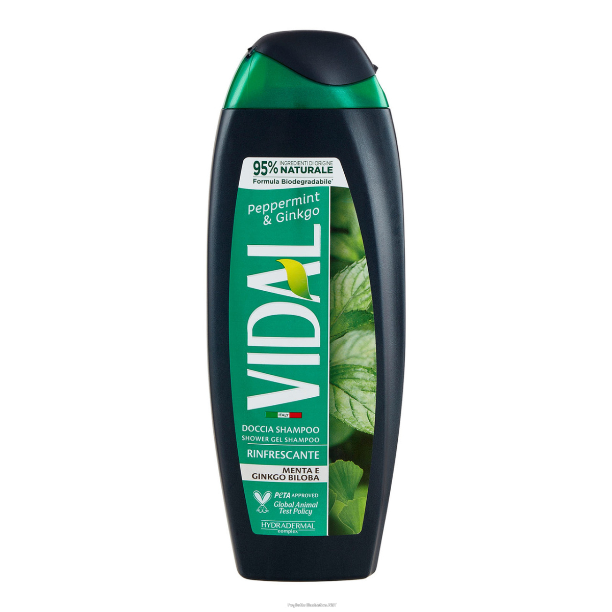 Trova Offerte di vidal - peppermint & ginkgo - docciaschiuma rinfrescante menta e gingko bilboa 250 ml e compra online