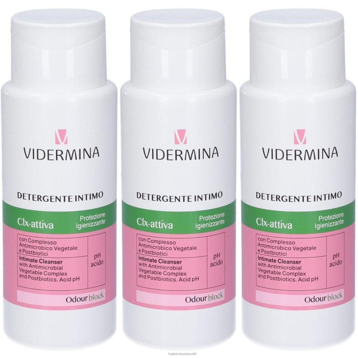 Trova Offerte di vidermina clx-attiva detergente intimo 3x300 ml e compra online