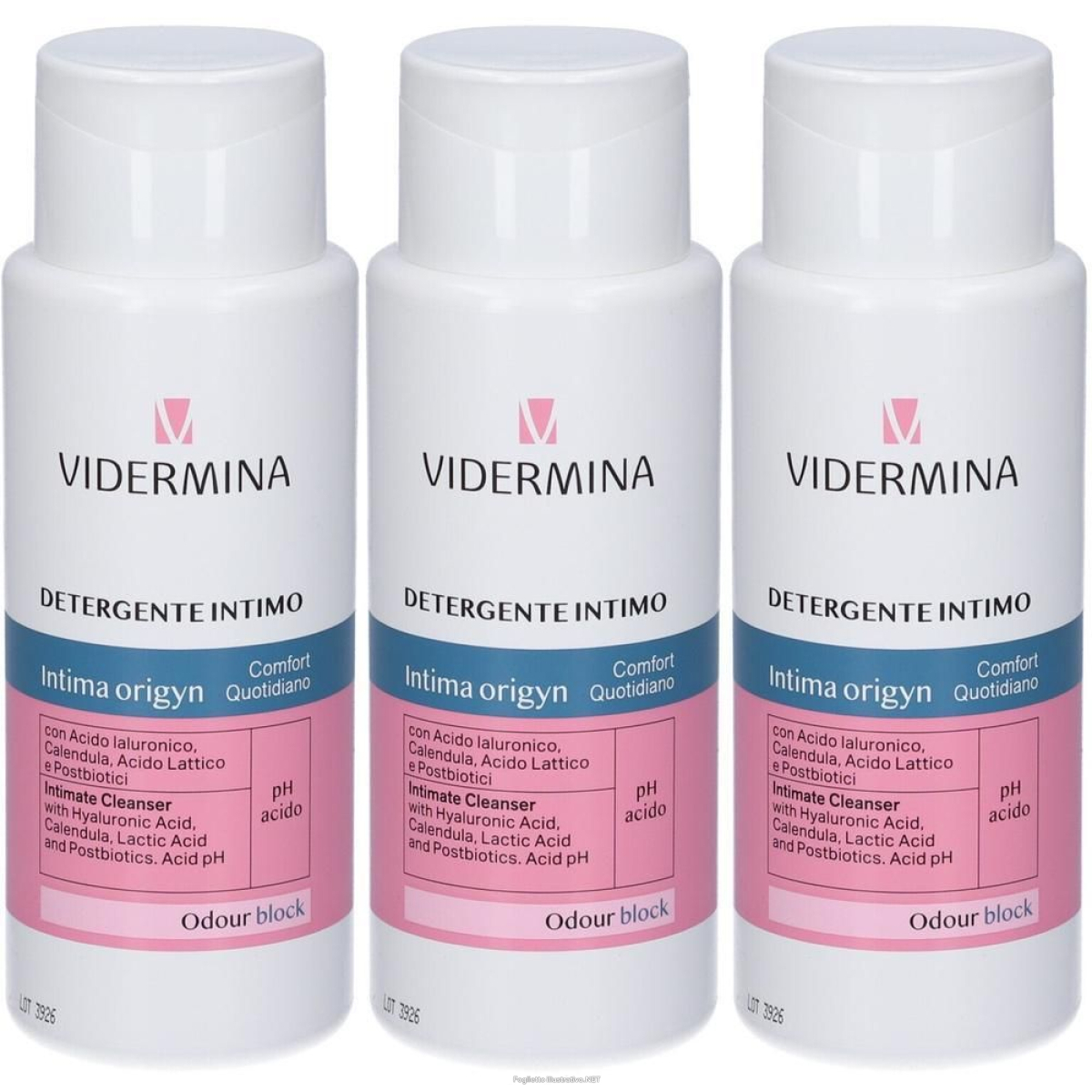 Trova Offerte di vidermina detergente intimo 3x300 ml e compra online