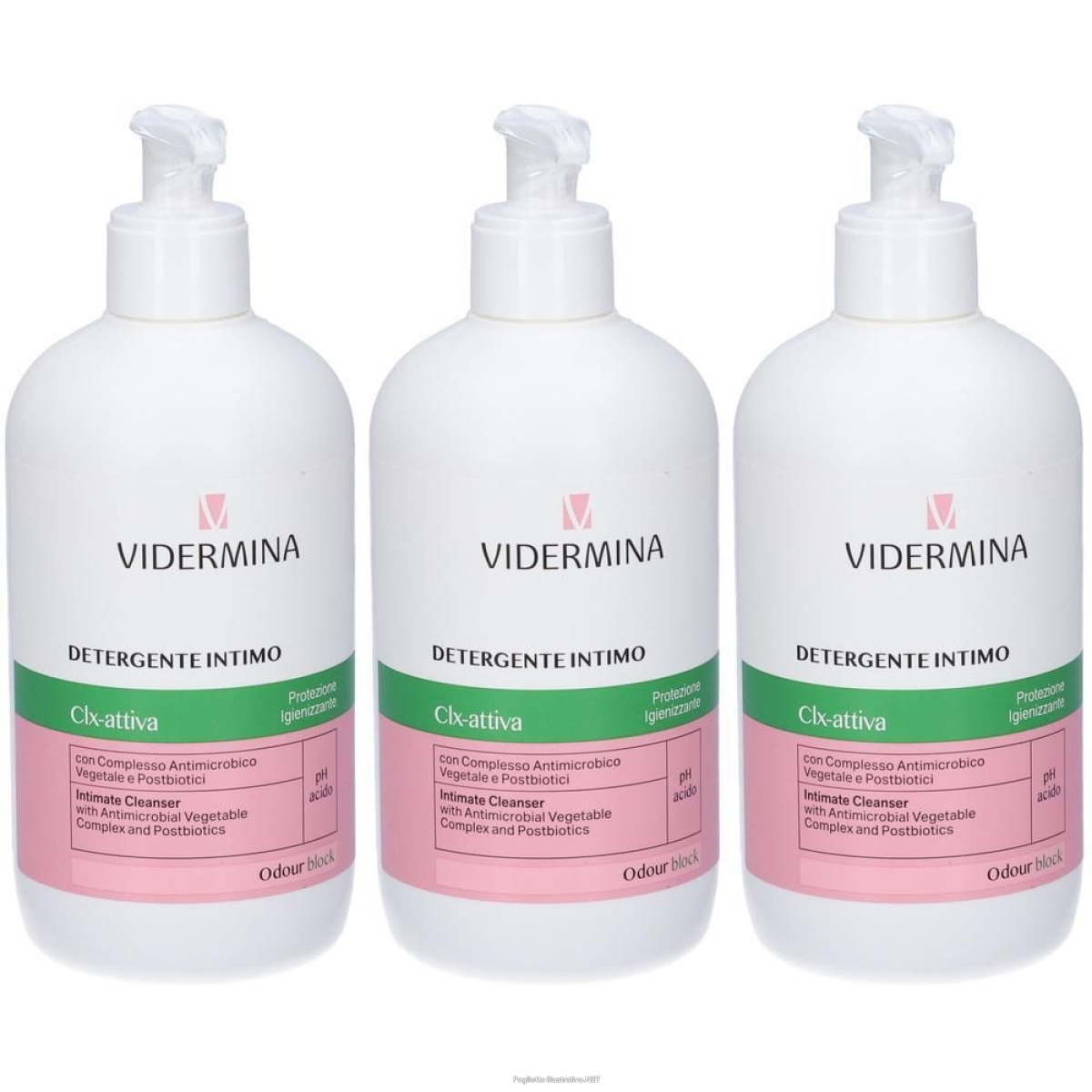 Trova Offerte di vidermina detergente intimo nuova formula 3x500 ml e compra online