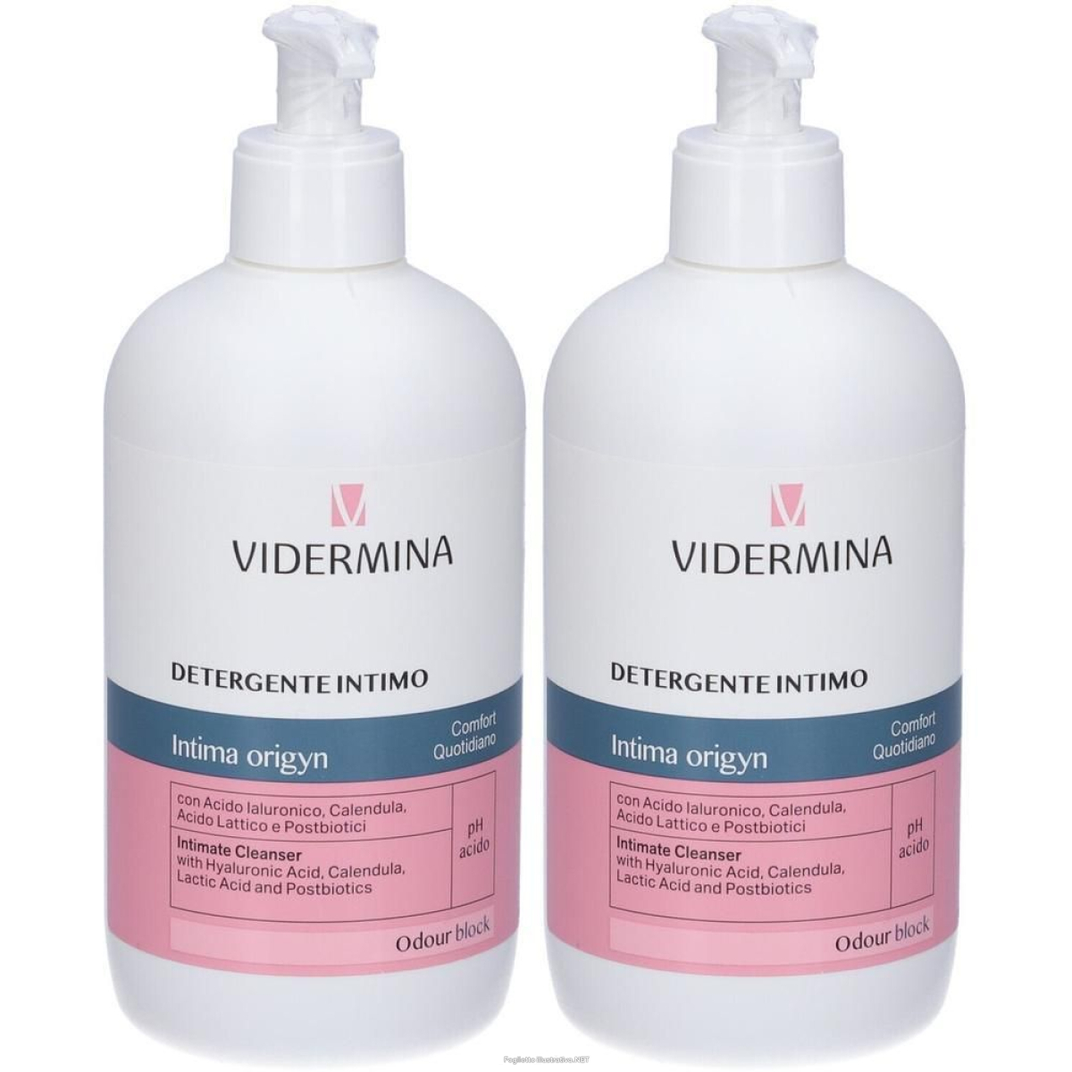 Trova Offerte di vidermina intima detergente nuova formula 2x500 ml e compra online