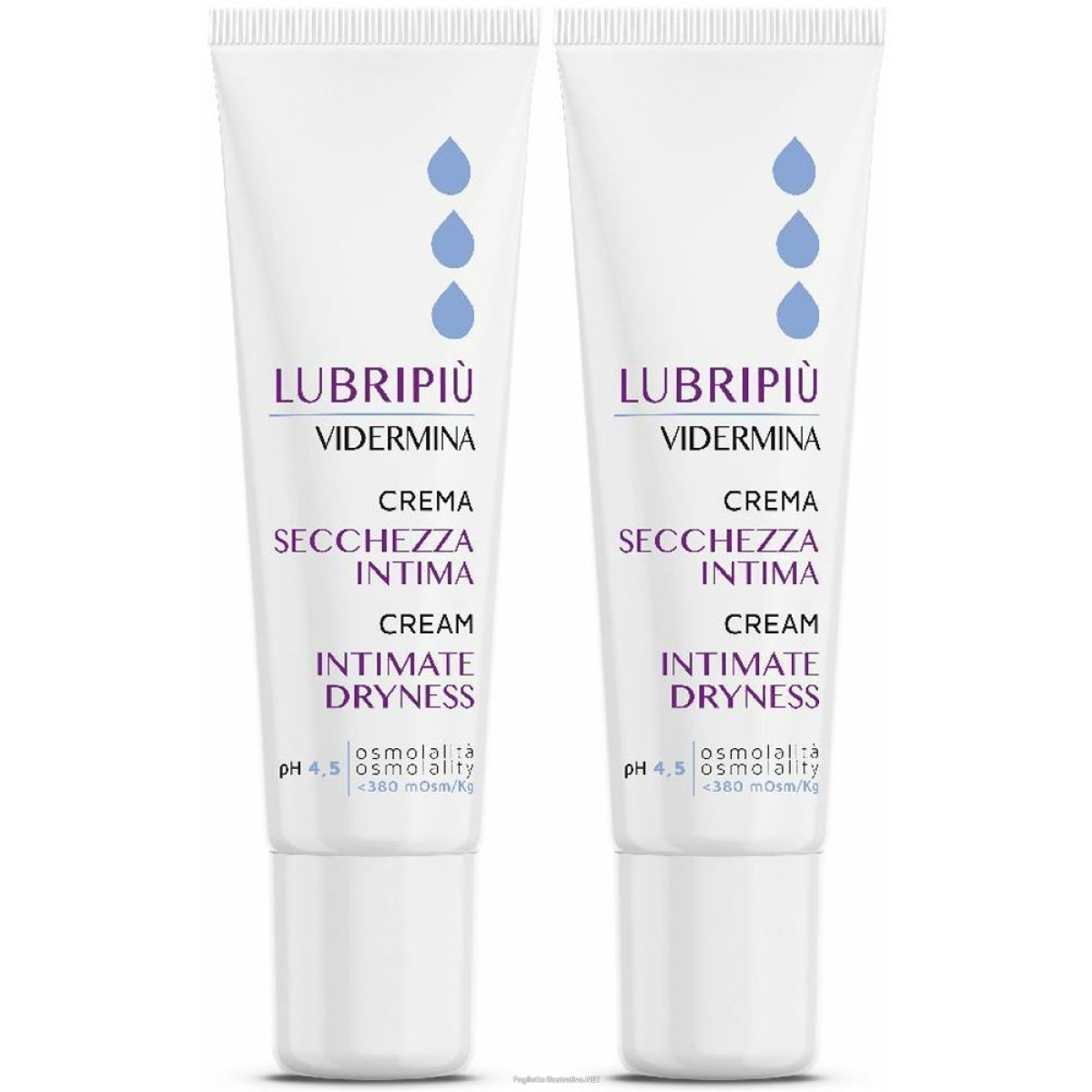 Trova Offerte di vidermina lubripiù crema secchezza intima set da 2 2x30 ml e compra online
