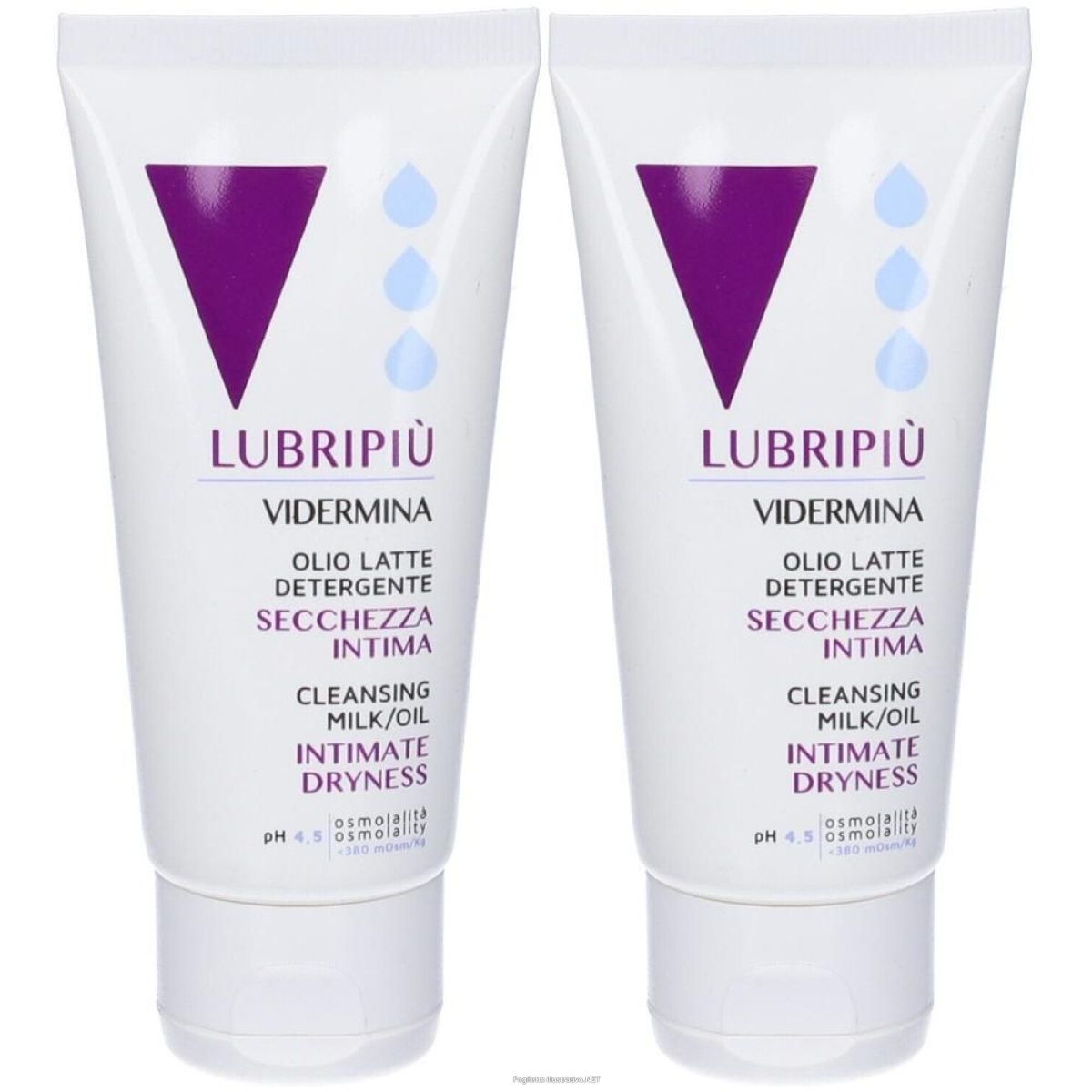 Trova Offerte di vidermina lubripiù olio latte detergente 2x50 ml e compra online