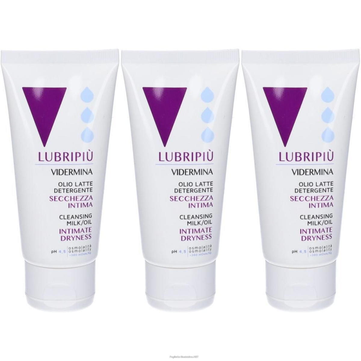 Trova Offerte di vidermina lubripiù olio latte detergente 3x50 ml e compra online