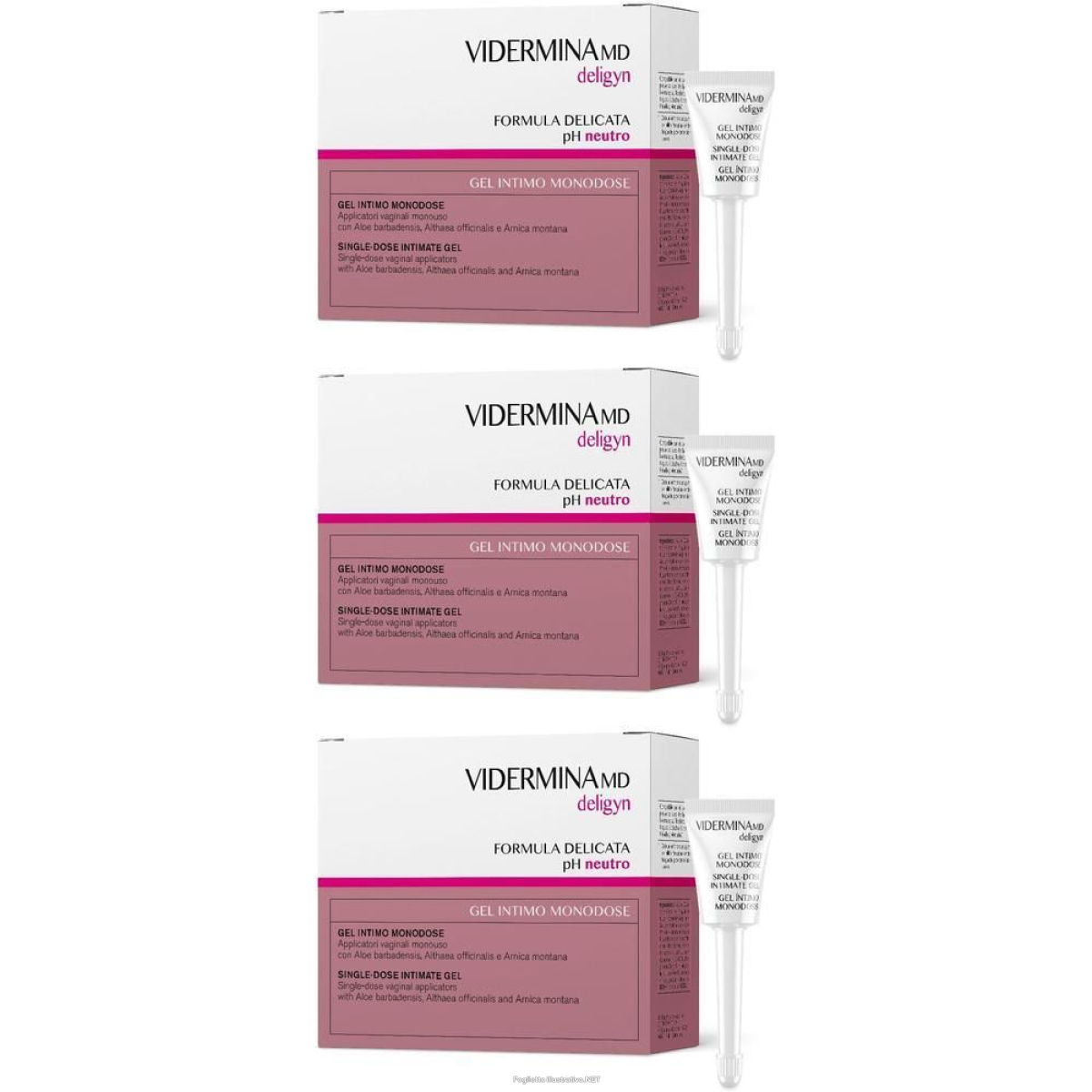 Trova Offerte di vidermina md deligyn gel intimo monodose 3x6x5 ml e compra online