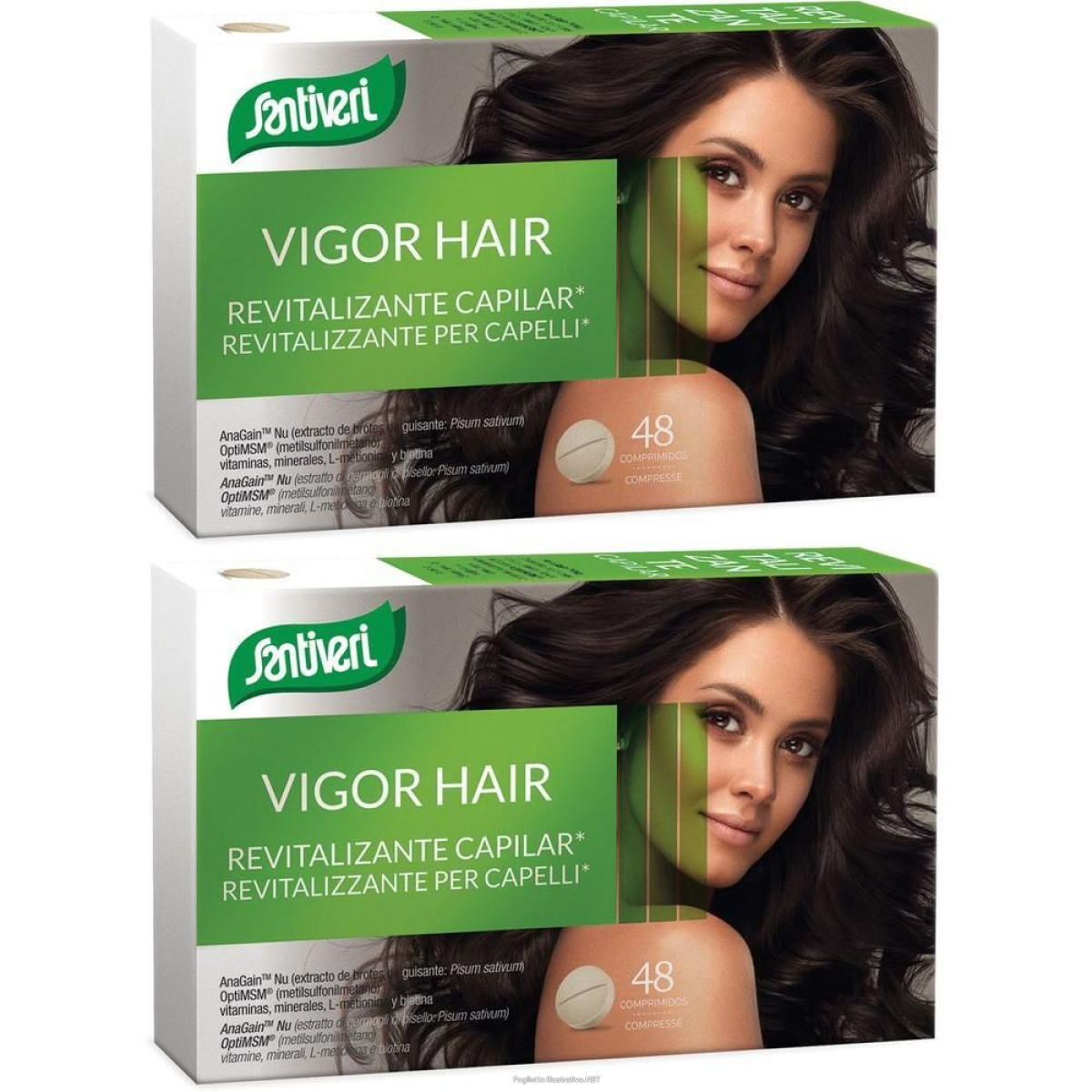 Trova Offerte di vigor hair 48 compresse 2x40 g e compra online