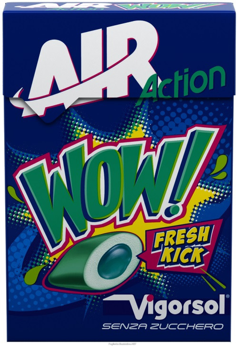 Trova Offerte di vigorsol air action wow chewing gum senza zucchero, 20 gomme e compra online