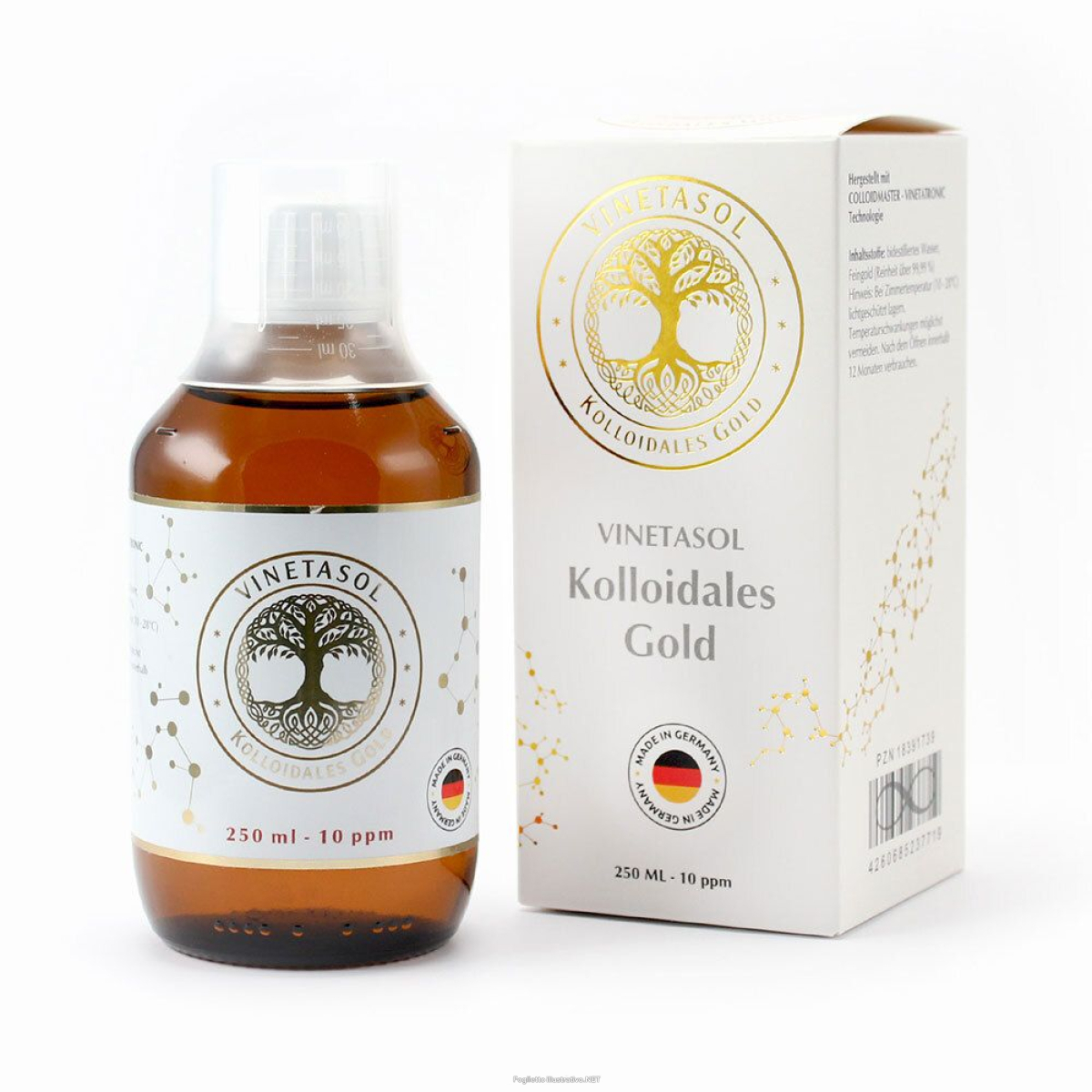 Trova Offerte di vinetasol - oro colloidale 10ppm 250 ml fluido e compra online
