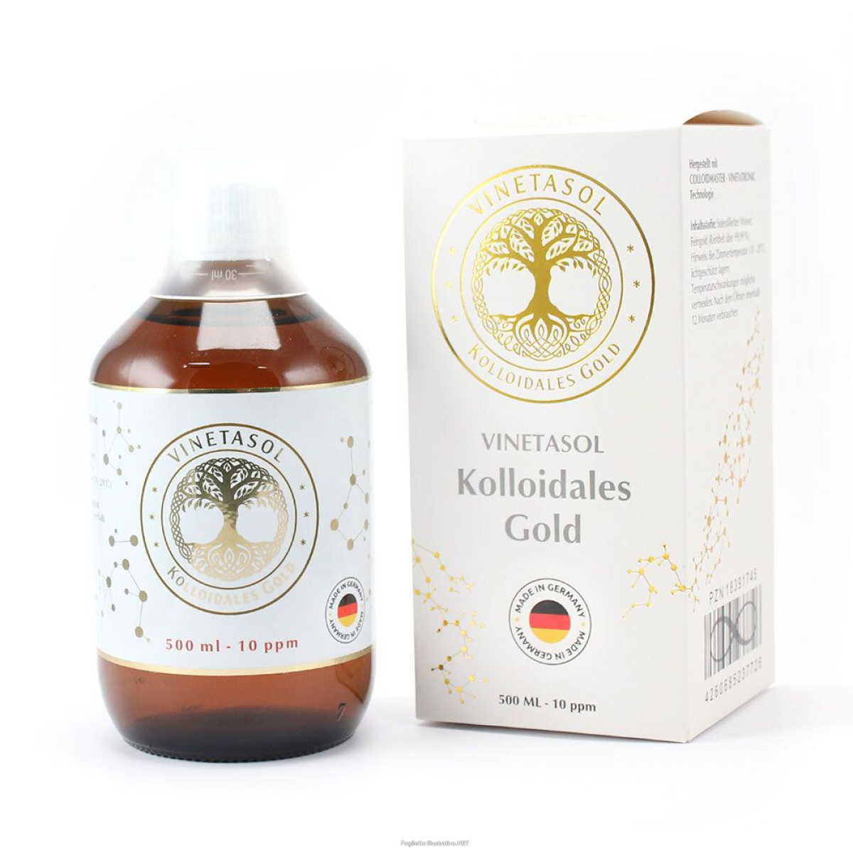 Trova Offerte di vinetasol - oro colloidale 10ppm 500 ml fluido e compra online